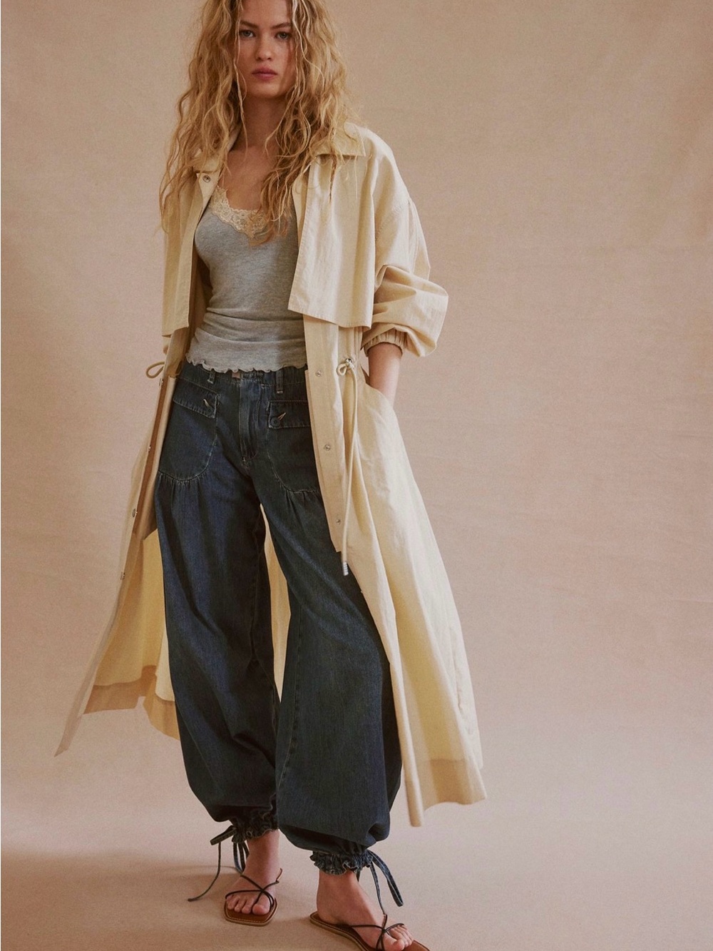 NWT FREE PEOPLE LOTUS JEAN